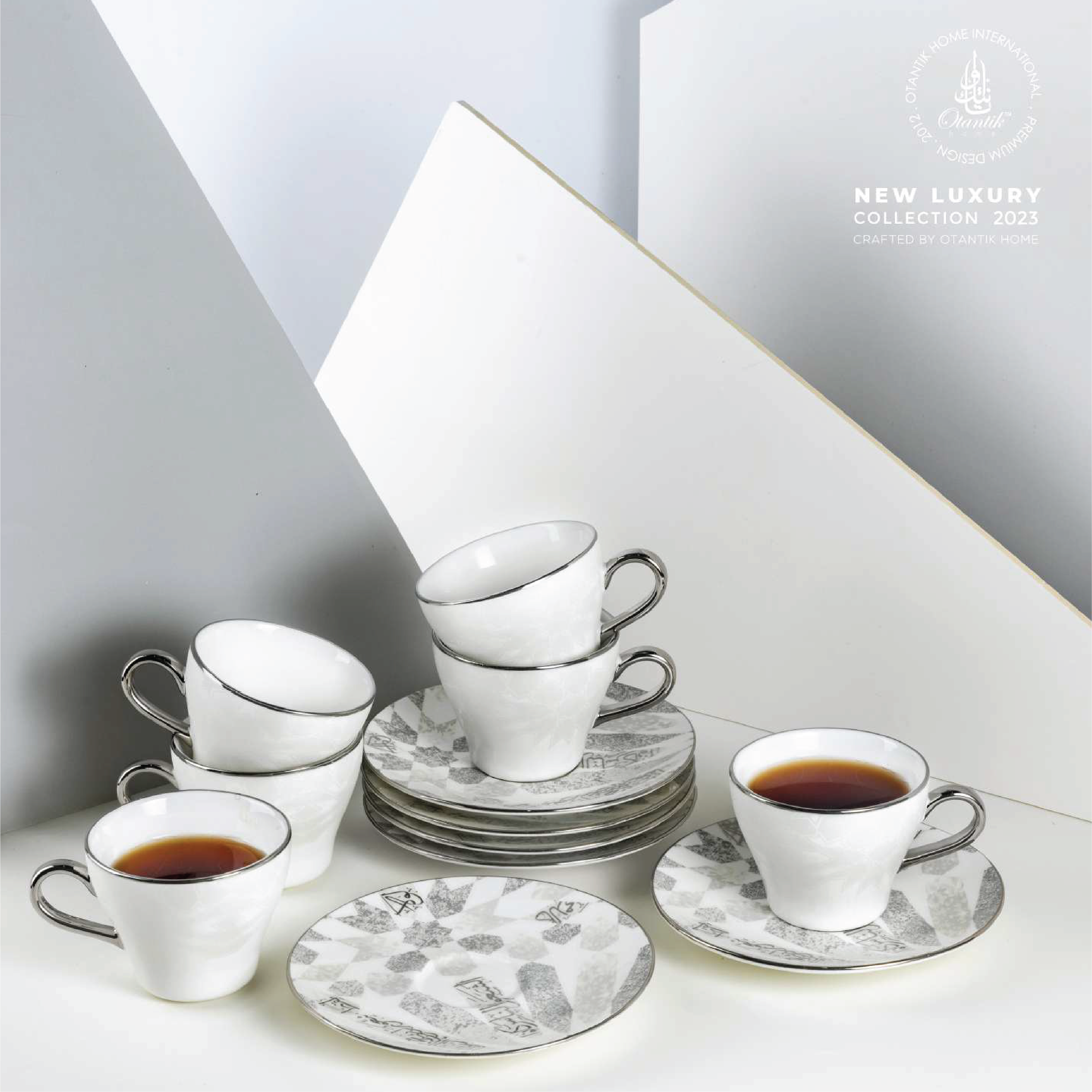 Otantik Amal Hope 6pc Cup & Saucer Set