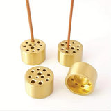 Gold Incense Burner Sticker Holder (11 Holes)