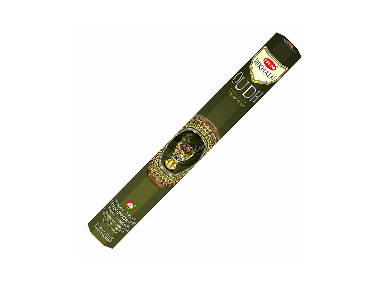 Hem Mukhalat Oud Bakhoor Incense Sticks (Agarbathi) Premium 20s