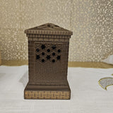 Oud Burner with Magnetic Lid - Tall Rectangle Design