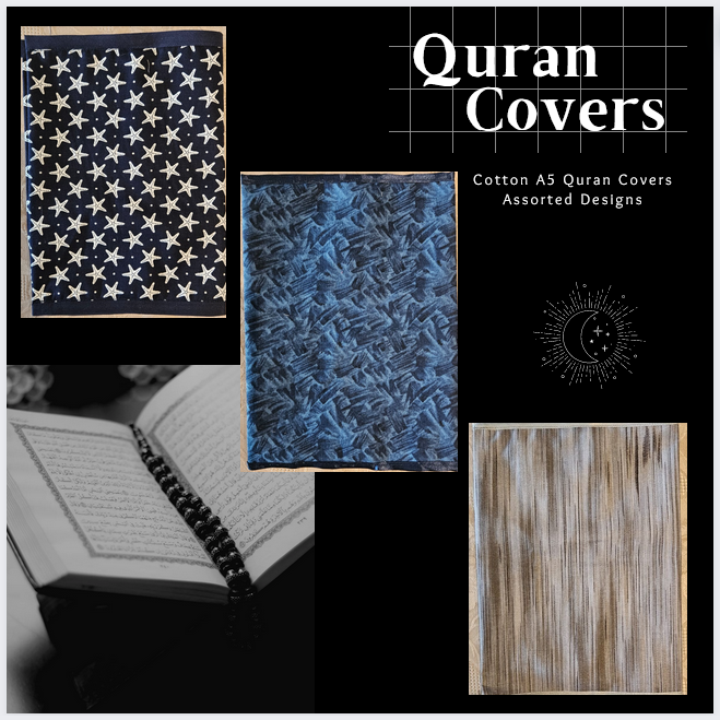 I-Quran Ihlanganisa I-A5 Cotton Embossed