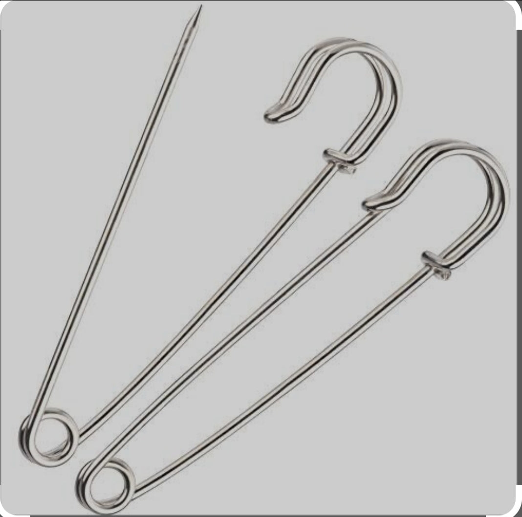 Ihraam Safety Pins 5pc Set