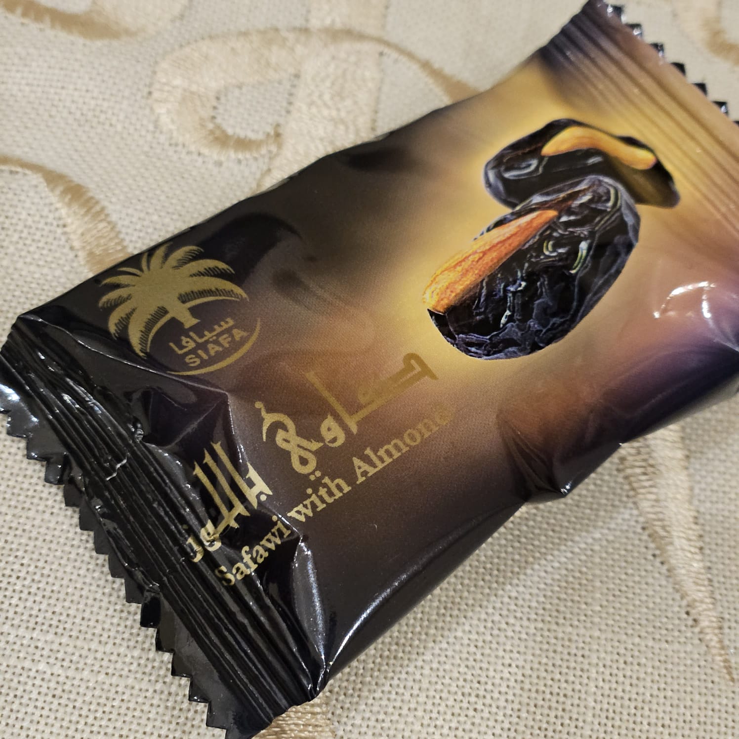 Safawi with Almond Dates Individually Wrapped