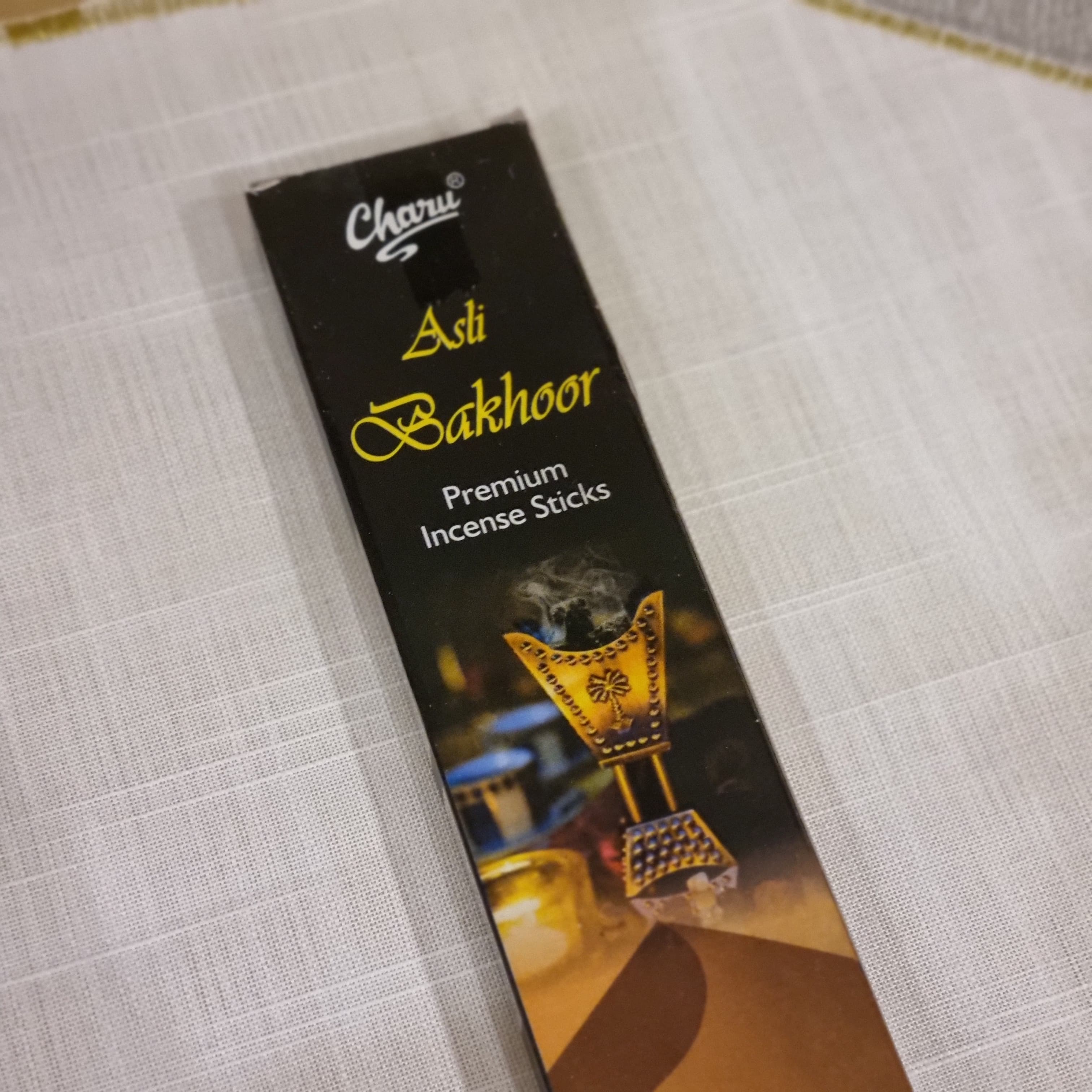 Charu Asli Bakhoor Incense Sticks (Agarbathi) 20s