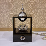 Mirror Flower Oud Burner with Drawer