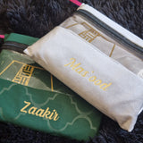 Travel Musallahs in Velvet Bag