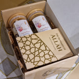 Ramadan Gift Set - Dates & Nuts Glass Bottles