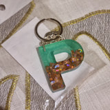 *CLEARANCE* Resin Initial Keyrings