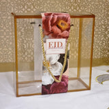 Eid Mubarak 20cm Clear Gift Boxes + Sleeve