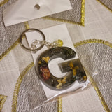 *CLEARANCE* Resin Initial Keyrings