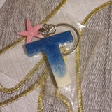 *CLEARANCE* Resin Initial Keyrings