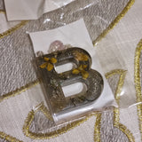 *CLEARANCE* Resin Initial Keyrings