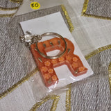 *CLEARANCE* Resin Initial Keyrings