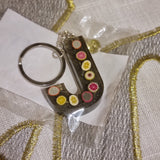 *CLEARANCE* Resin Initial Keyrings