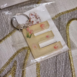 *CLEARANCE* Resin Initial Keyrings