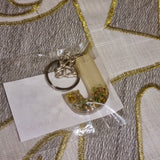 *CLEARANCE* Resin Initial Keyrings