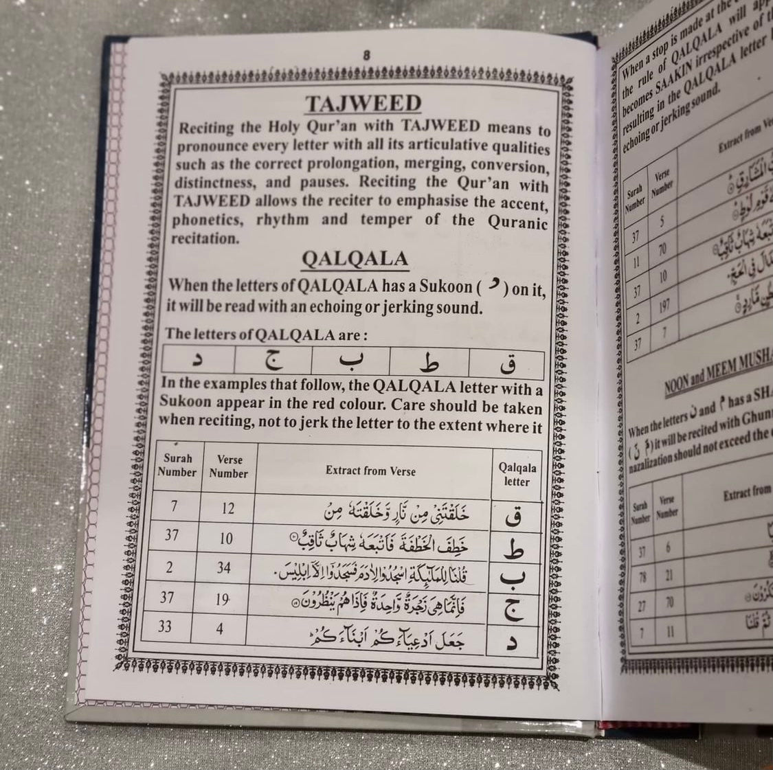 I-Transliteration Quran 3-in-1 ngesi-Arabhu, ukuhumusha kwesiNgisi nokuguqulwa kwamaletha