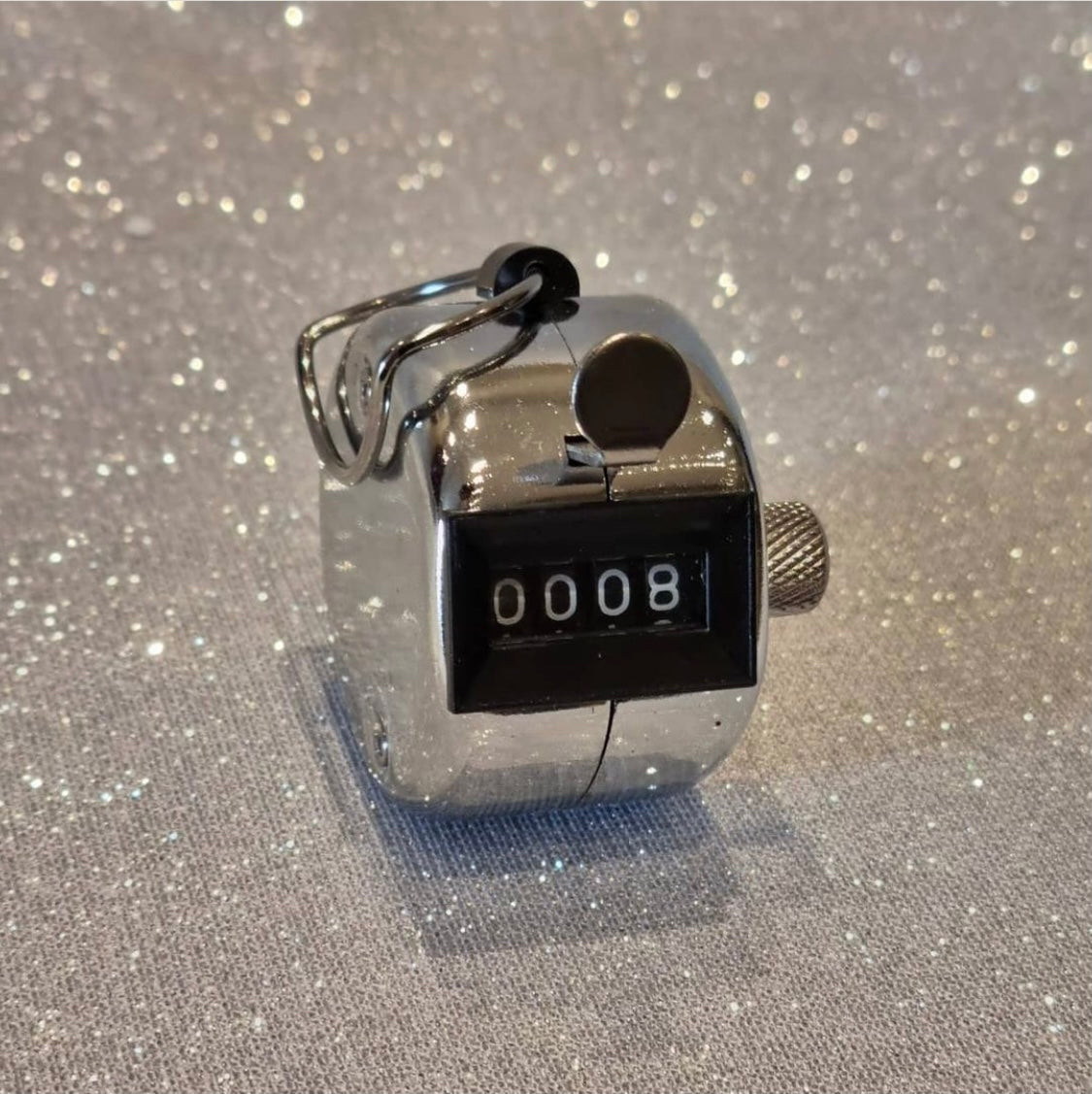 I-Silver Metal Tally Counter 