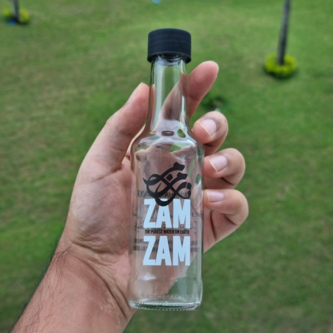 125ml Glass Zam Zam Water Bottle