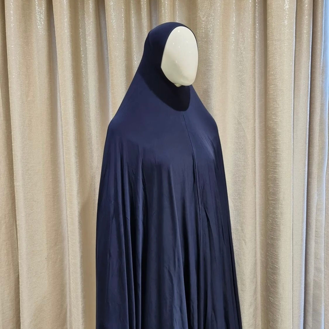 Navy Blue Ladies Burqa