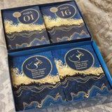 Blue & Gold Single Para Quran & 41 Yaseens Set A5