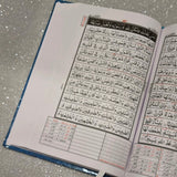 Koran vir Hafiz-studente met Mutashaabihaat (dubbelsinnige verse) en algemeen gemaakte foute uitgelig